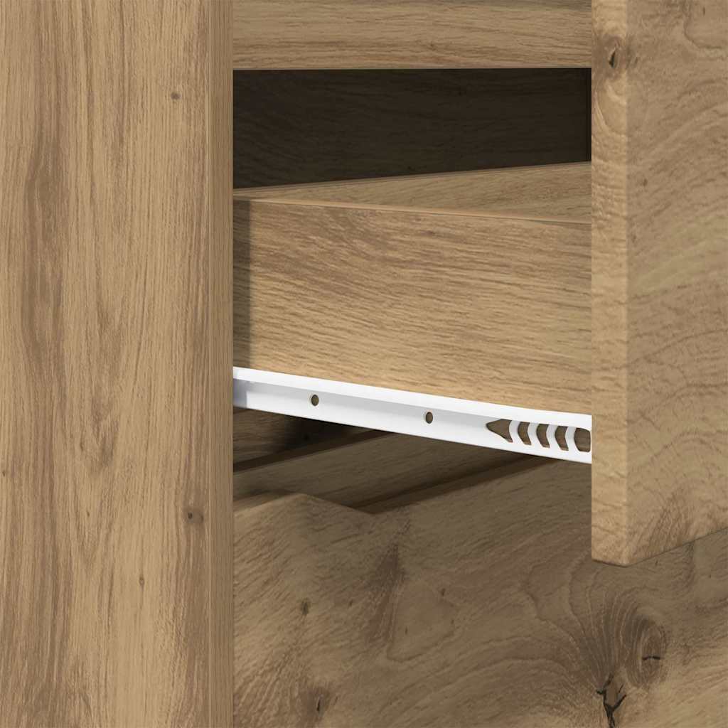 Opbevaringsskabe 2 pcs Artisan Egetræ 60 x 48 x 105 cm