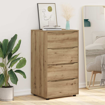Opbevaringsskabe Artisan Egetræ 60 x 48 x 105 cm
