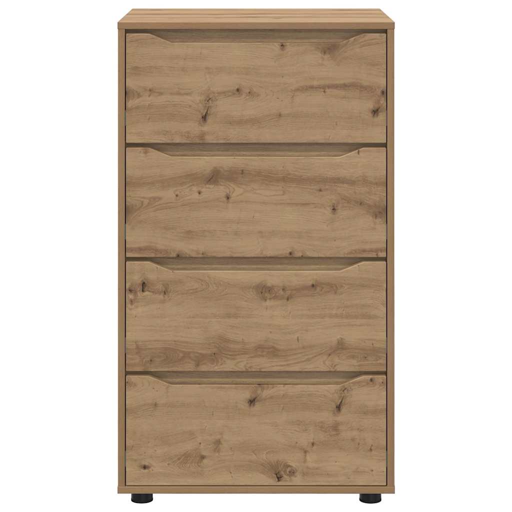 Opbevaringsskabe 2 pcs Artisan Egetræ 60 x 48 x 105 cm