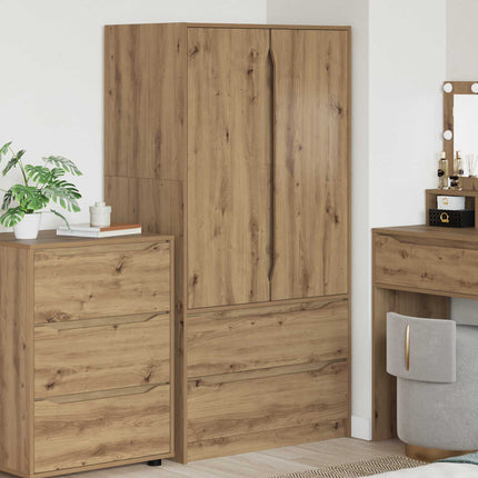 Garderobeskab Artisan Eg 79,5 x 49 x 156 cm Konstrueret træ