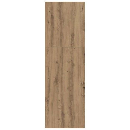 Garderobeskab Artisan Eg 79,5 x 49 x 156 cm Konstrueret træ