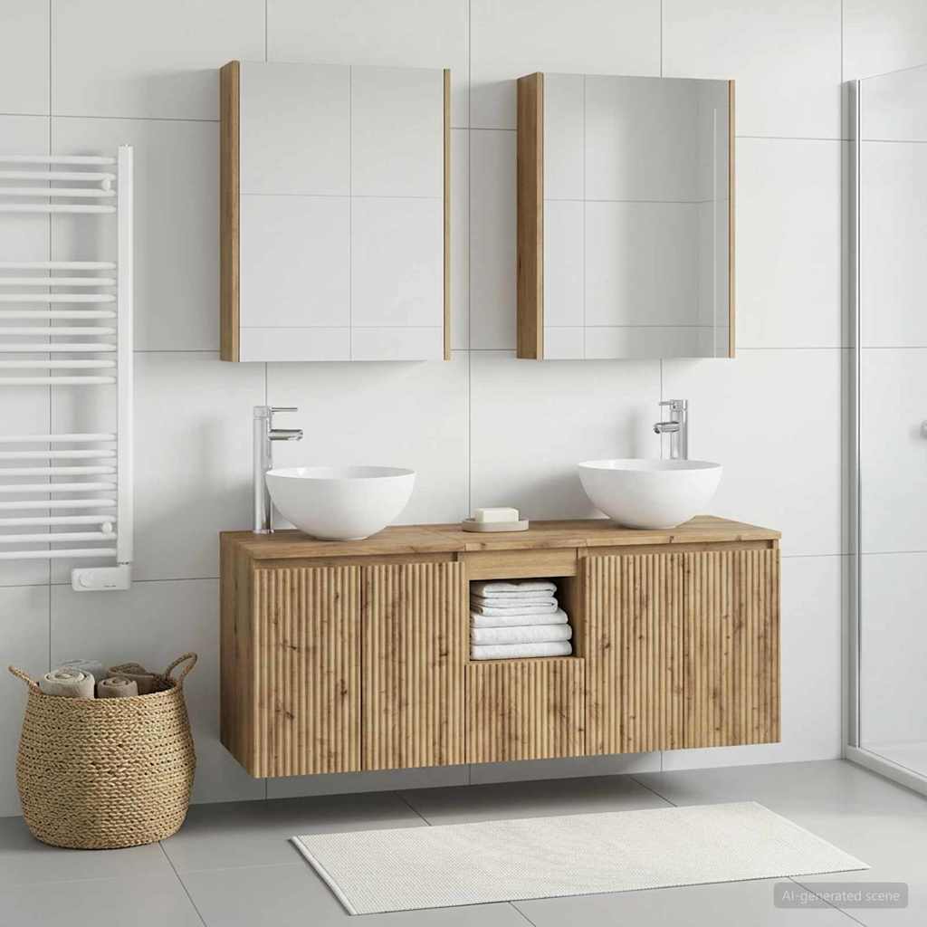 Badevrelsesskabst 5 stk. Artisan-eg Konstrueret tr