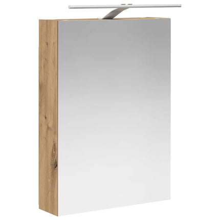 Badeværelsesskabsæt 5 stk. Artisan-eg Konstrueret træ