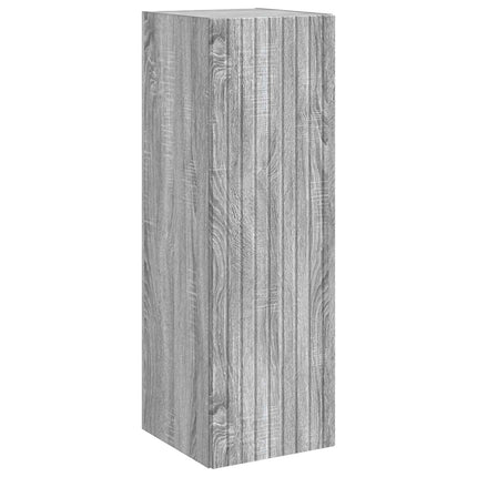 Badeværelsesskabsæt 5 pcs Grå Sonoma 43 x 11,5 x 60,5 cm