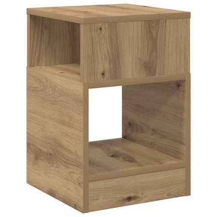 Endebord Artisan Egetræ 30,5 x 30 x 45 cm Konstrueret træ