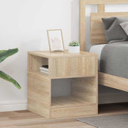 Endebord 2 pcs Sonoma eg 40,5 x 40 x 45 cm Konstrueret træ