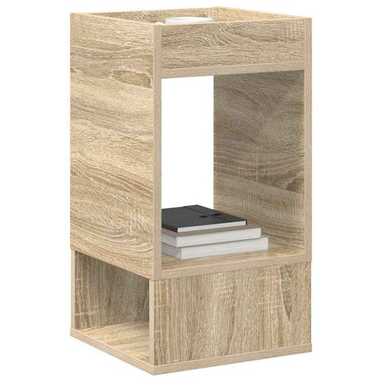 Endebord Sonoma eg 30 x 30 x 56 cm Konstrueret træ