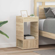 Endebord 2 pcs Sonoma eg 30 x 30 x 56 cm Konstrueret træ