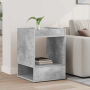 Endebord Beton Grå 40 x 40 x 56 cm Konstrueret træ