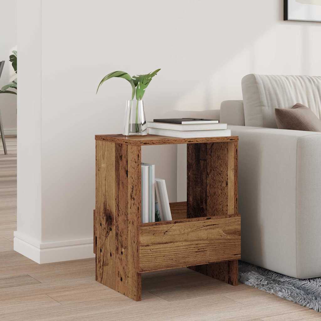 Magasin Rack Gammelt træ 35 x 30 x 45 cm