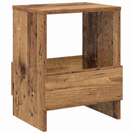 Magasin Rack 2 stk. Gammelt træ 35 x 30 x 45 cm