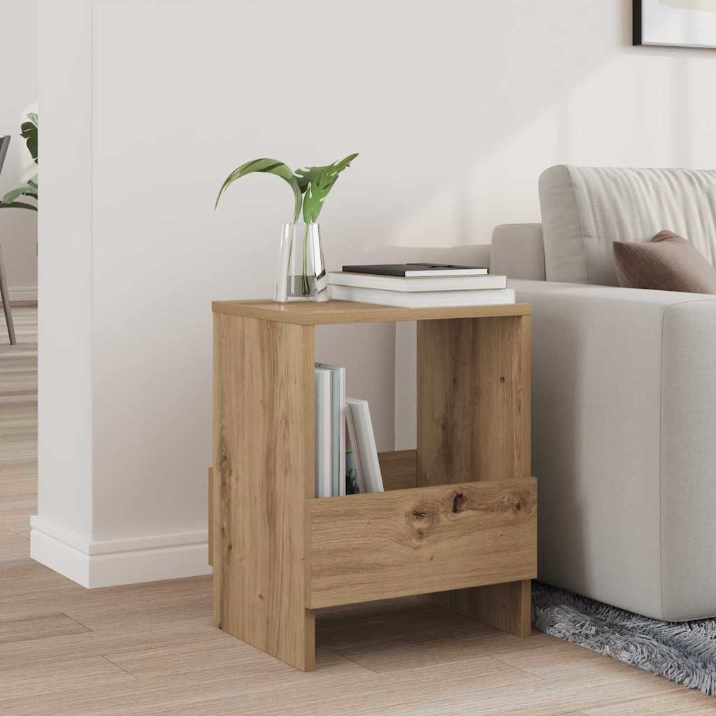Magasin Rack Artisan Egetræ 35 x 30 x 45 cm