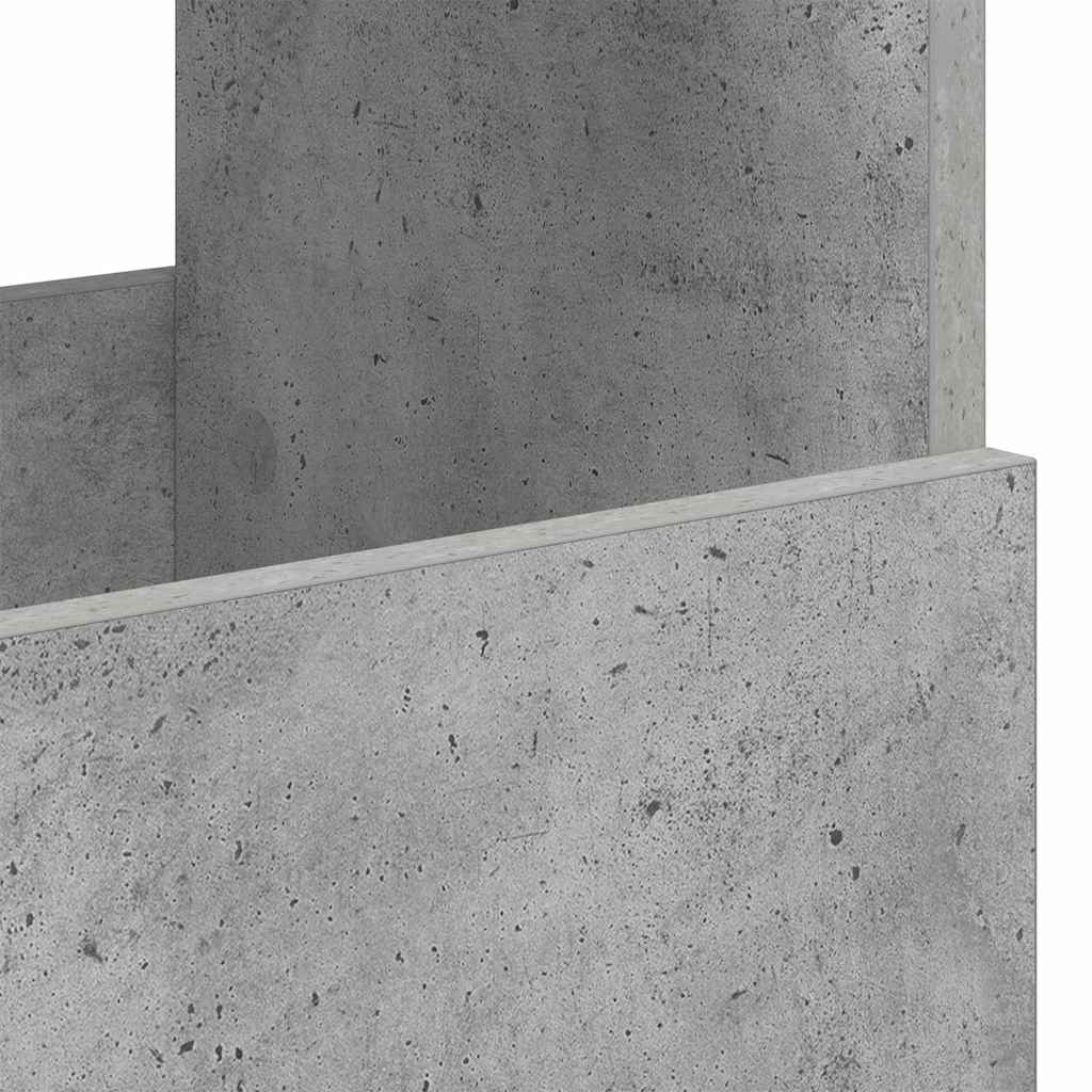 Magasin Rack Beton Grå 68,5 x 30 x 45 cm