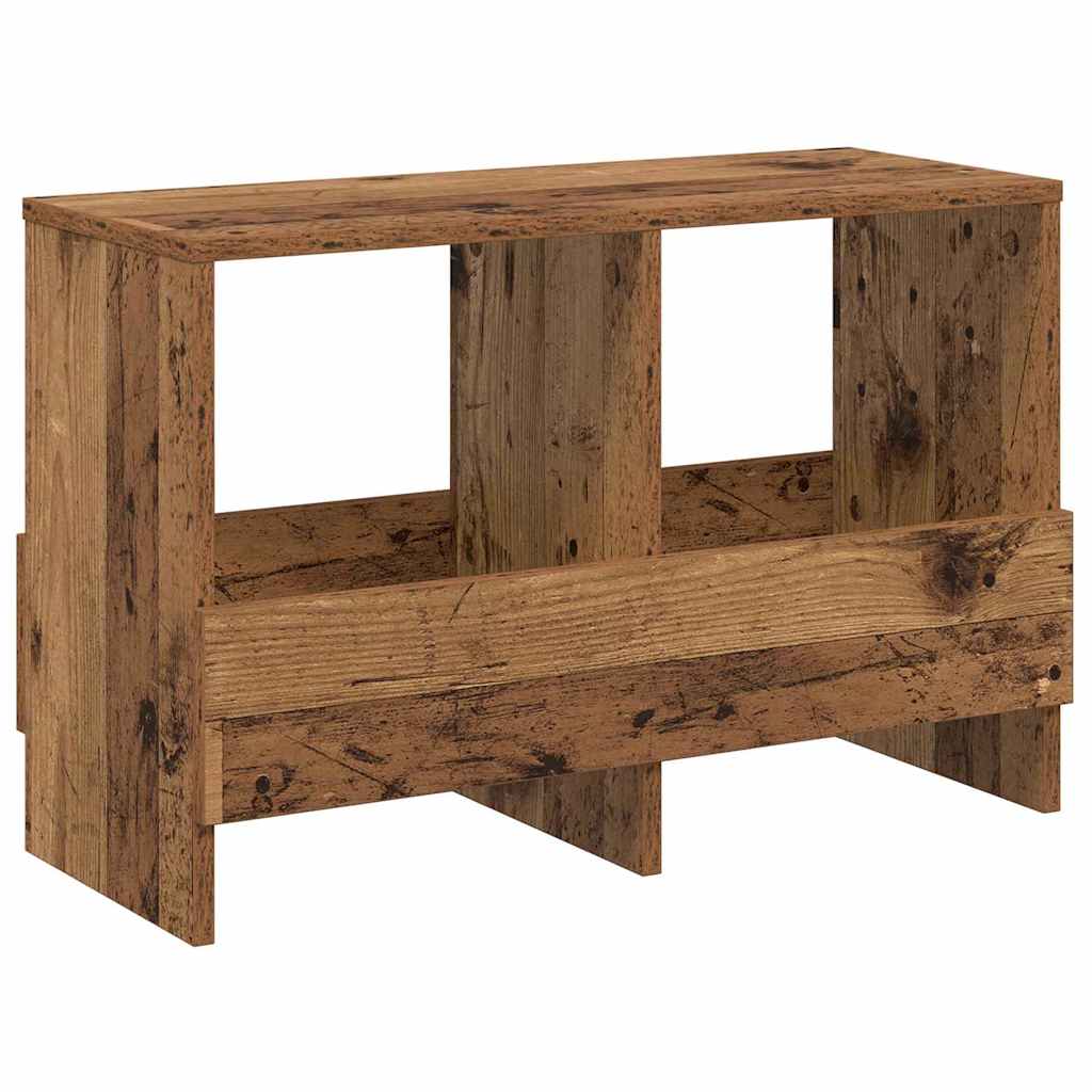 Magasin Rack Gammelt træ 68,5 x 30 x 45 cm