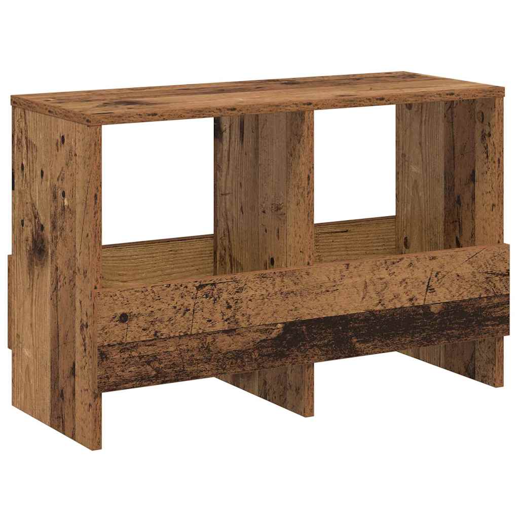 Magasin Rack Gammelt træ 68,5 x 30 x 45 cm