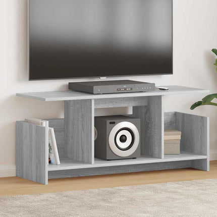 TV-bord 102 x 35 x 45 cm Grå Sonoma Konstrueret træ