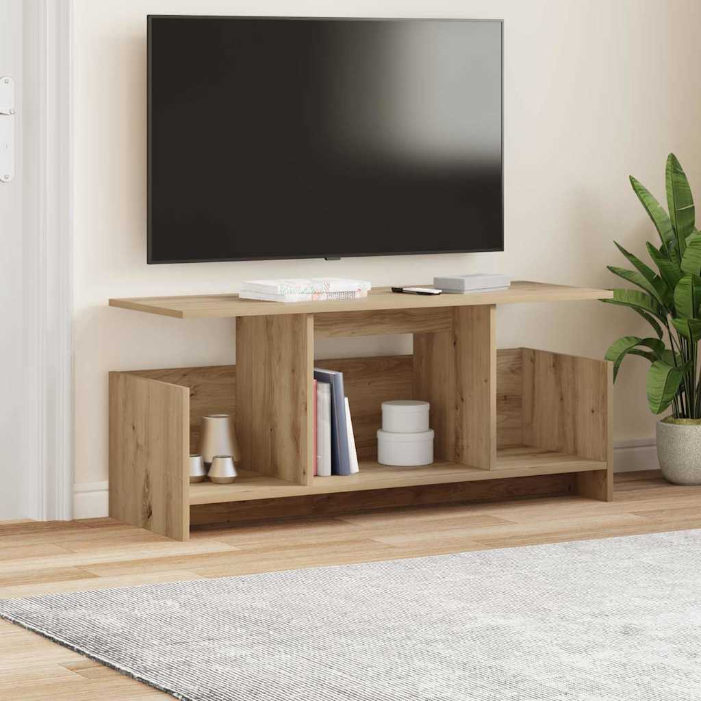 TV-bord Artisan Egetræ 102 x 35 x 45 cm Konstrueret træ