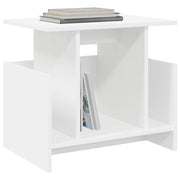 TV-bord 2 pcs Hvid 50 x 35 x 45 cm Konstrueret træ
