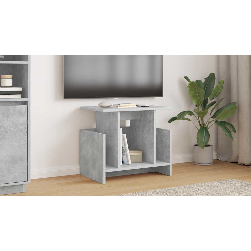 TV-bord Beton Grå 50 x 35 x 45 cm Konstrueret træ