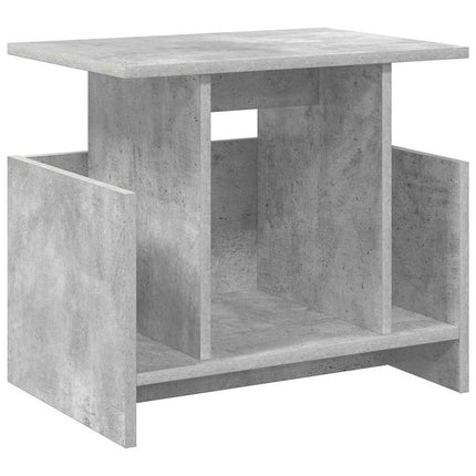 TV-bord 50 x 35 x 45 cm Beton Grå Konstrueret træ