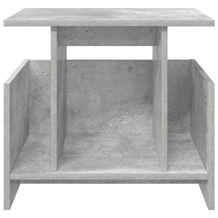 TV-bord 50 x 35 x 45 cm Beton Grå Konstrueret træ