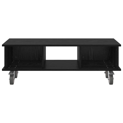TV-bord 100 x 35 x 35 cm Sort eg Konstrueret træ