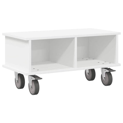 TV-bord 68,5 x 35 x 35 cm Hvid Konstrueret træ