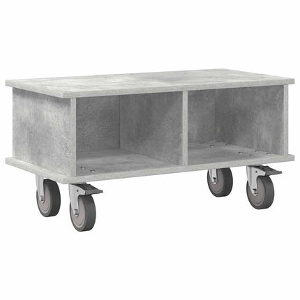 TV-bord 68,5 x 35 x 35 cm Beton Grå Konstrueret træ
