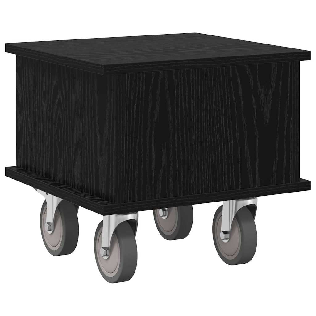TV-bord Sort eg 37 x 35 x 35 cm Konstrueret træ
