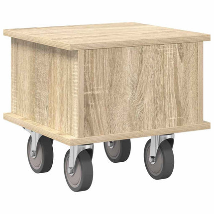 TV-bord 37 x 35 x 35 cm Sonoma eg Konstrueret træ