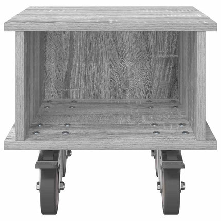 TV-bord 37 x 35 x 35 cm Grå Sonoma Konstrueret træ