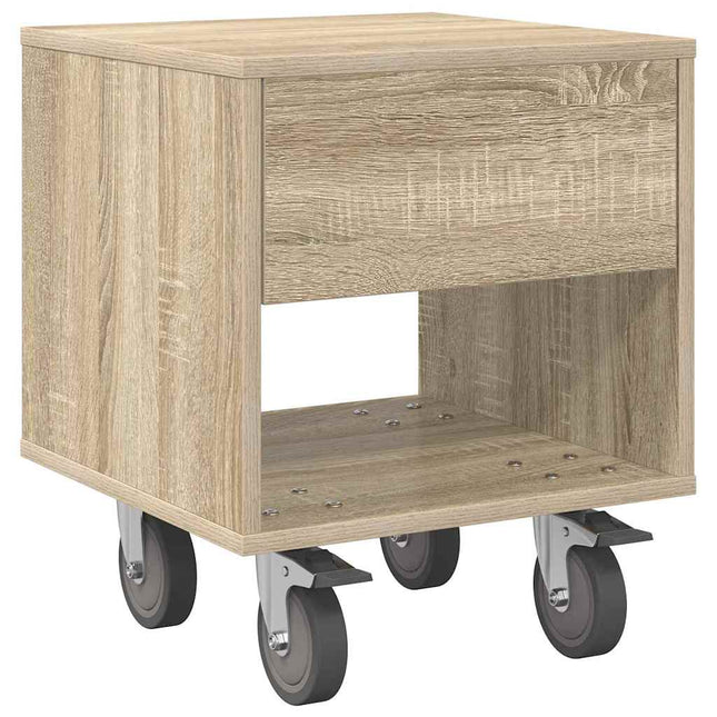 Sengebord Sonoma eg 40,5 x 40 x 48 cm Konstrueret træ