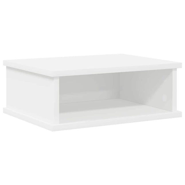 Sengebord Hvid 40 x 31 x 15 cm Konstrueret træ