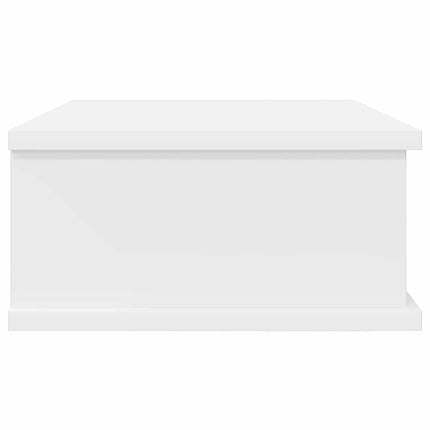 Sengebord 2 stk. Hvid 40 x 31 x 15 cm Konstrueret træ