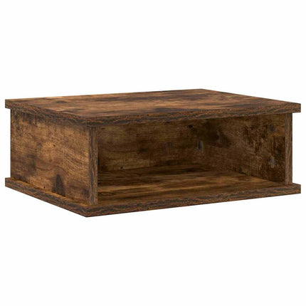 Sengebord Røget eg 40 x 31 x 15 cm Konstrueret træ