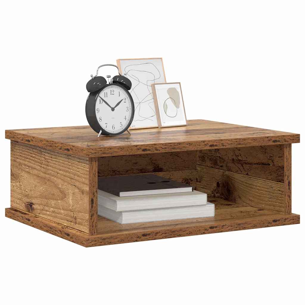 Sengebord 2 pcs Gammelt træ 40 x 31 x 15 cm Konstrueret træ