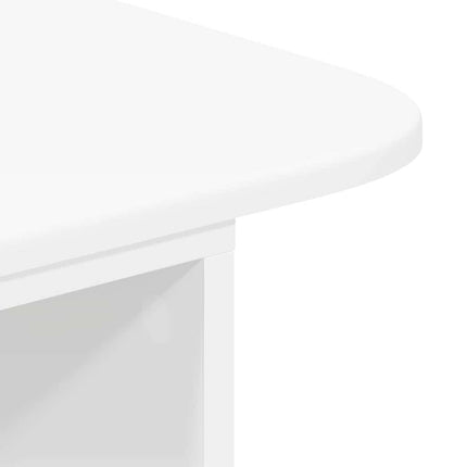 Konsolbord Hvid 93 x 40 x 75 cm Konstrueret træ