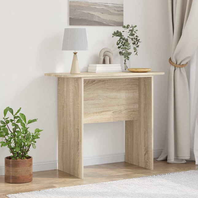 Konsolbord Sonoma eg 93 x 40 x 75 cm Konstrueret træ