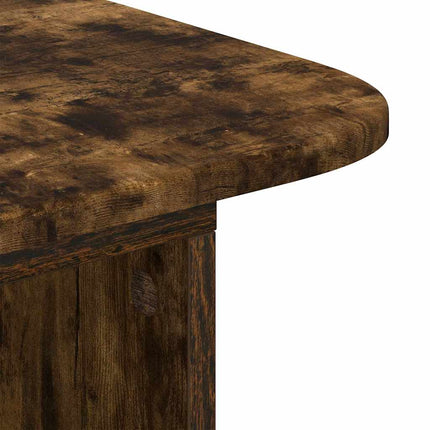 Konsolbord Røget eg 93 x 40 x 75 cm Konstrueret træ