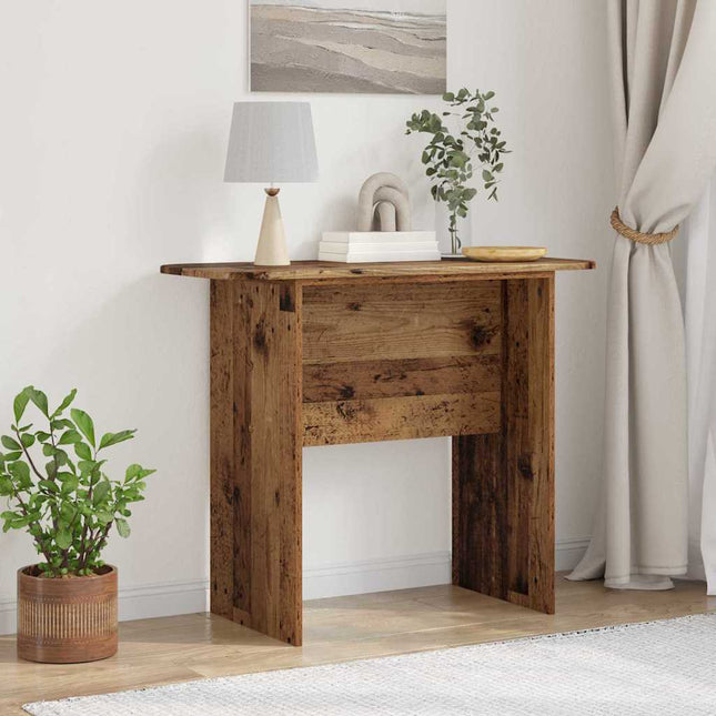 Konsolbord Gammelt træ 93 x 40 x 75 cm Konstrueret træ