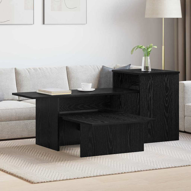 Konsolbord Sort eg 91,5 x 35 x 38,5 cm Konstrueret træ