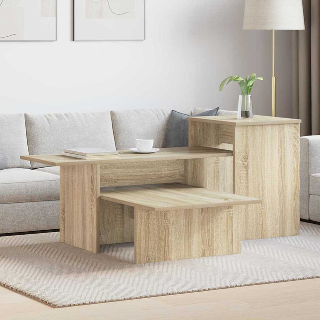 Konsolbord Sonoma eg 91,5 x 35 x 38,5 cm Konstrueret træ