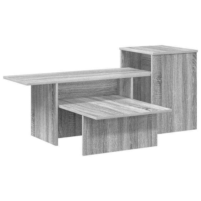 Konsolbord Grå Sonoma 91,5 x 35 x 38,5 cm Konstrueret træ