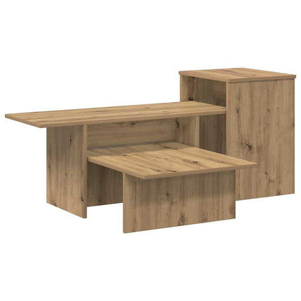 Konsolbord Artisan Egetræ 91,5 x 35 x 38,5 cm Konstrueret træ
