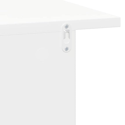 Sengebord Hvid 40 x 30 x 25 cm Konstrueret træ