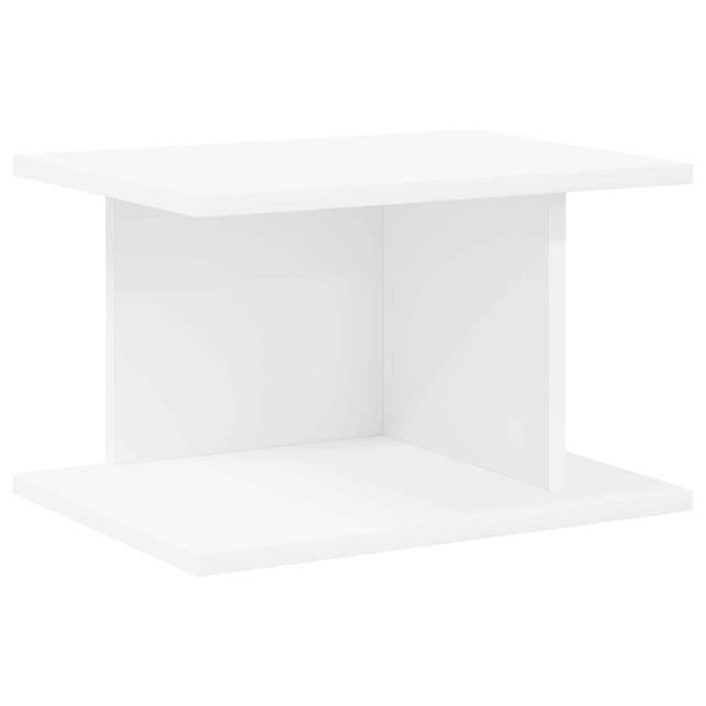 Sengebord Hvid 40 x 30 x 25 cm Konstrueret træ