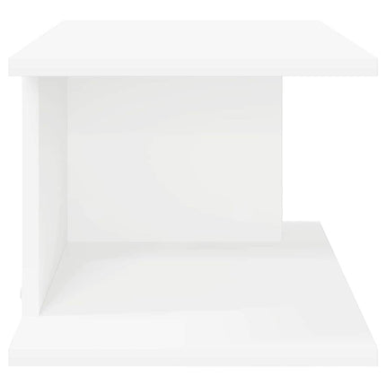 Sengebord Hvid 40 x 30 x 25 cm Konstrueret træ