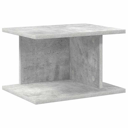 Sengebord Beton Grå 40 x 30 x 25 cm Konstrueret træ