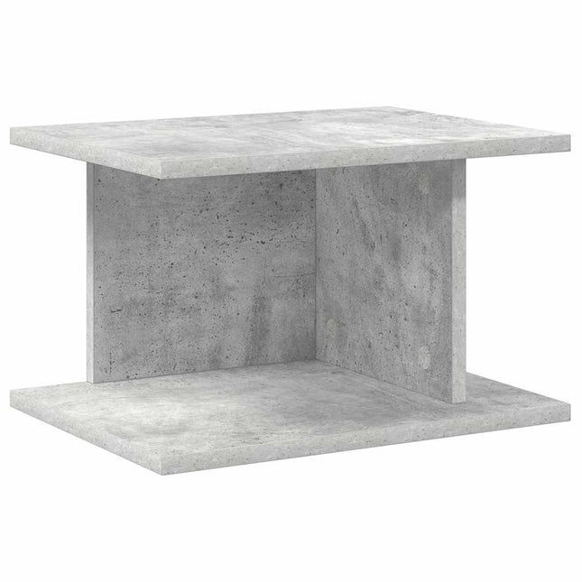 Sengebord Beton Grå 40 x 30 x 25 cm Konstrueret træ