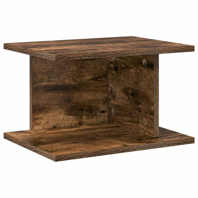 Sengebord Røget eg 40 x 30 x 25 cm Konstrueret træ